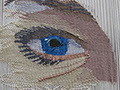 Œil bleu de Lou-Eve